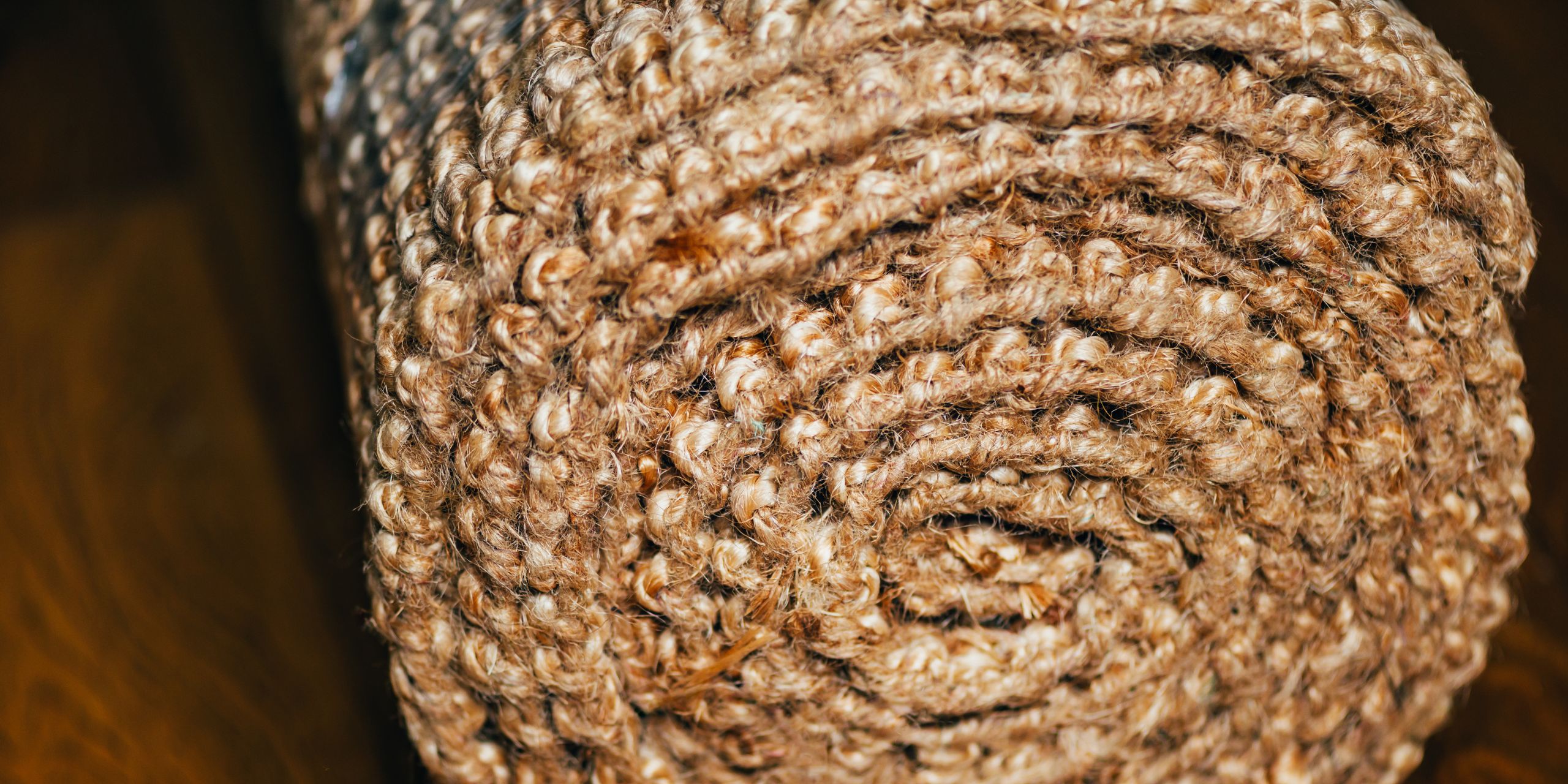 alfombra de fibra natural